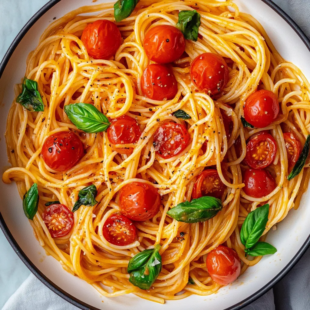 Minute Cherry Tomato Pasta: Your Go-To for Easy Weeknight Dinners